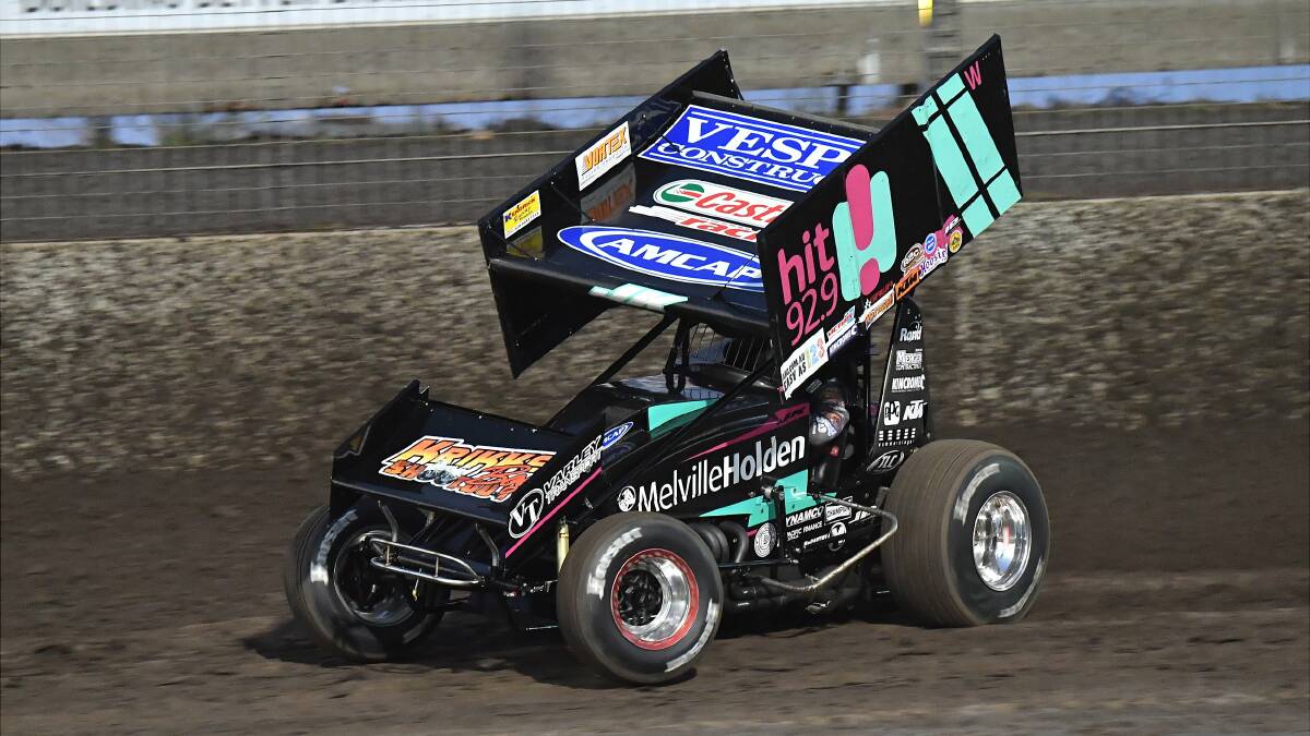 Revved up: Jason Kendrick is one of the drivers locked into round 4 of the AHG Sprintcar Series at Quit Bunbury Speedway this Saturday night. Photo: Peter Roebuck.
