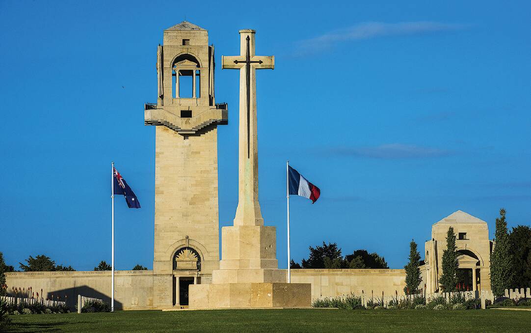 The memorial at Villers-Bretonneux, captured by photojournalist David Bailey, is one of the images on offer at the History Imprints website. 
