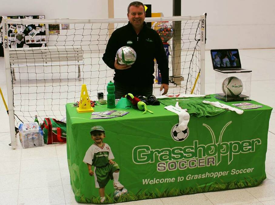 Dalyellup man David Brook is excited to announce the launch of Grasshopper Soccer in Bunbury. 