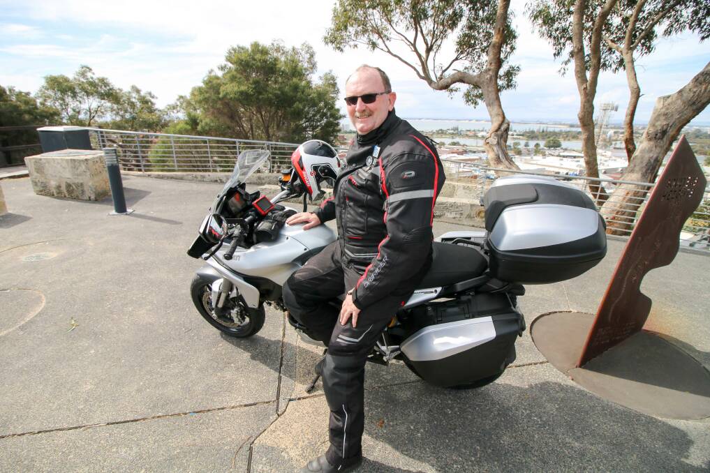 Bunbury accountant Hugh McDonnell will join the Wall to Wall motorcycle ride from Perth to Canberra to commemorate police officers killed in the line of duty.
