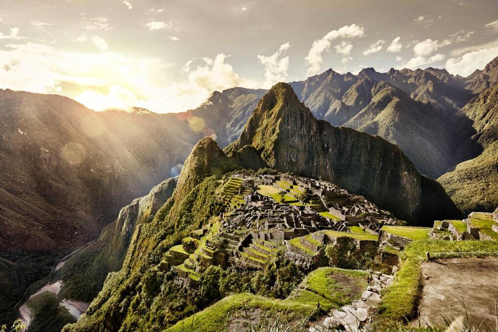 Machu Picchu: an integral part of the adventure's Peruvian land content.