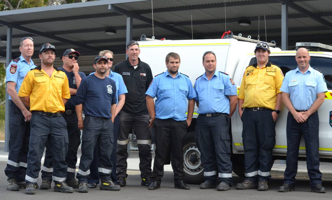 Safe and sound: Twenty-two South West firefighters returned home on December 5, after battling multiple bush fires in Queensland. Photo: Thomas Munday. 