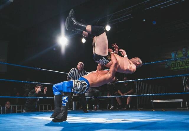 In the ring: South-West wrestling fans will enjoy the EPW Charity Bash - Bunbury Show on Saturday, June 15. Photo: Supplied. 