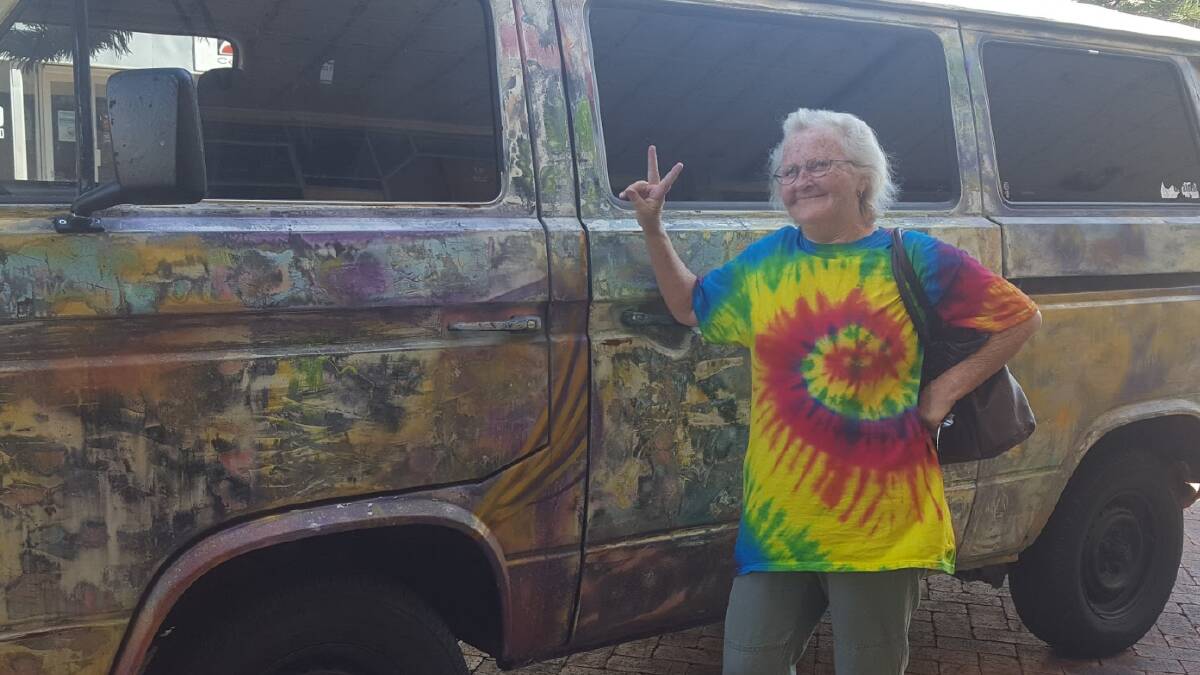Having a go: A part of the 2019 Bunbury Fringe Festival, Gran In A Van will reach the Rose Hotel on Friday, February 8. Photo: Supplied. 