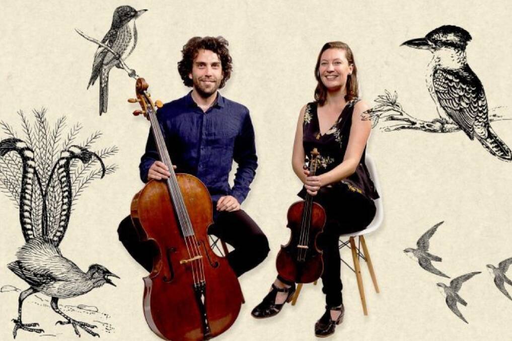 Fly like a bird: Performers Anthony Albrecht and Simone Slattery will perform their show, Where Song Began, at the Bunbury Regional Art Galleries on September 18. Photo: ABC Tiger Webb. 