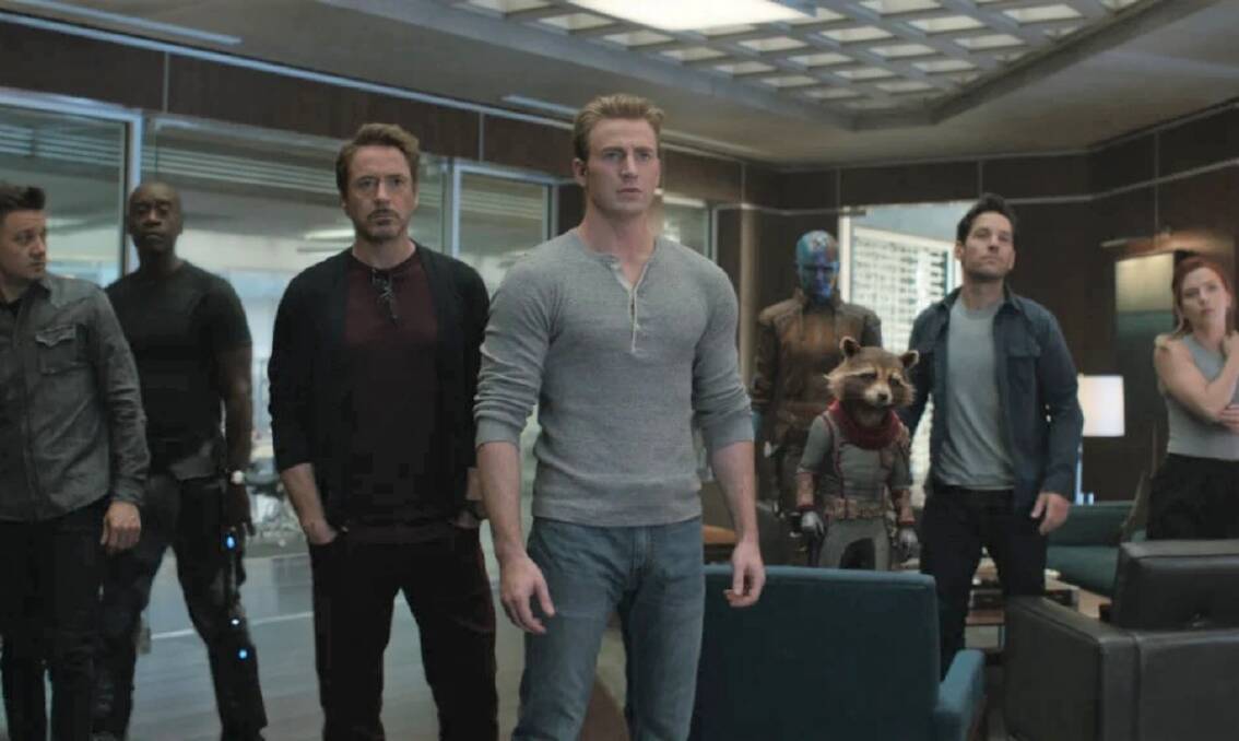 At the movies: An all-star cast returns to the big screen for superhero blockbuster Avengers: Endgame, the 22nd instalment in the Marvel Cinematic Universe franchise. Photo: Supplied. 