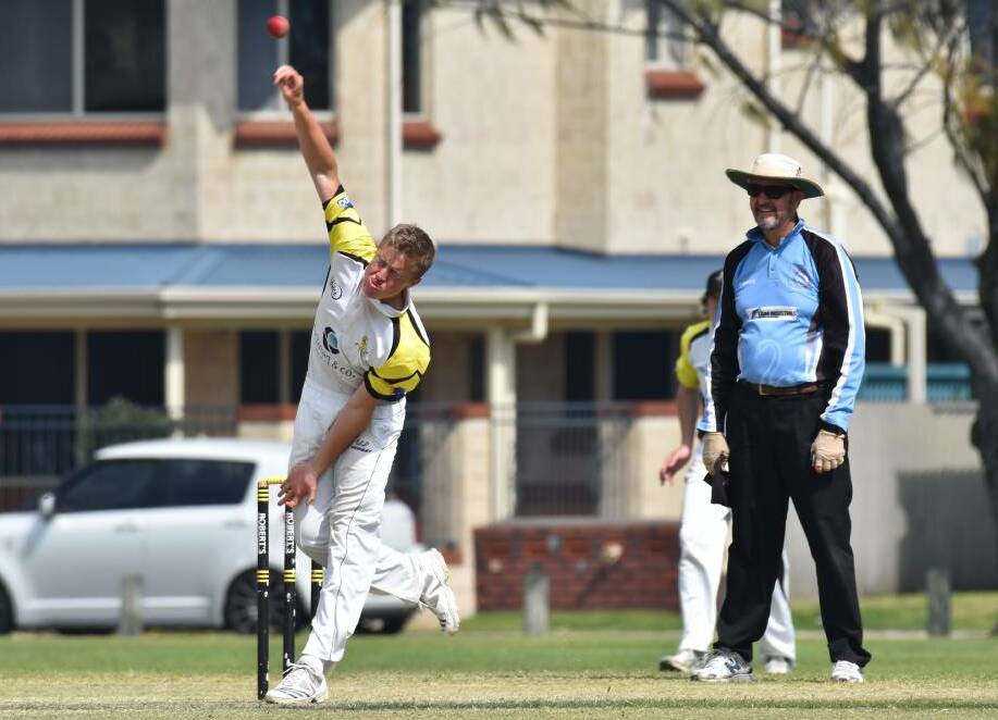 On the pitch: Jayden Goodwin has captained Western Australia throughout the 2018/19 Under 17 Male National Championships in Mackay. Photo: Andrew Elstermann. 