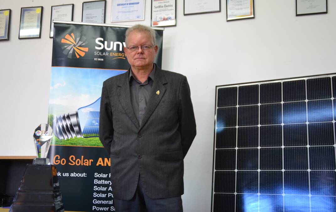 Energised: SunWise Energy founder Glen Holland is one of ten speakers booked for the Critical Horizons conference on Friday, June 8. Photo: Thomas Munday. 