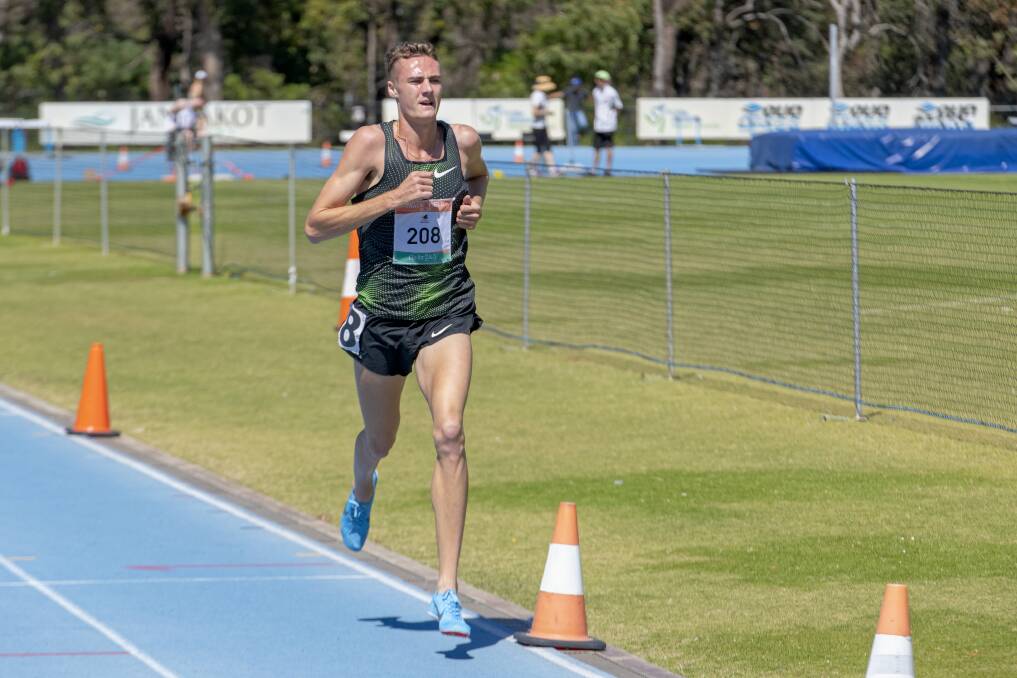 On the track: Western Australian athlete Matt Ramsden will travel to the South West for the 2019 WesTrac Bunbury-Geographe Gift, held on March 2 and 3. Photo: Supplied. 