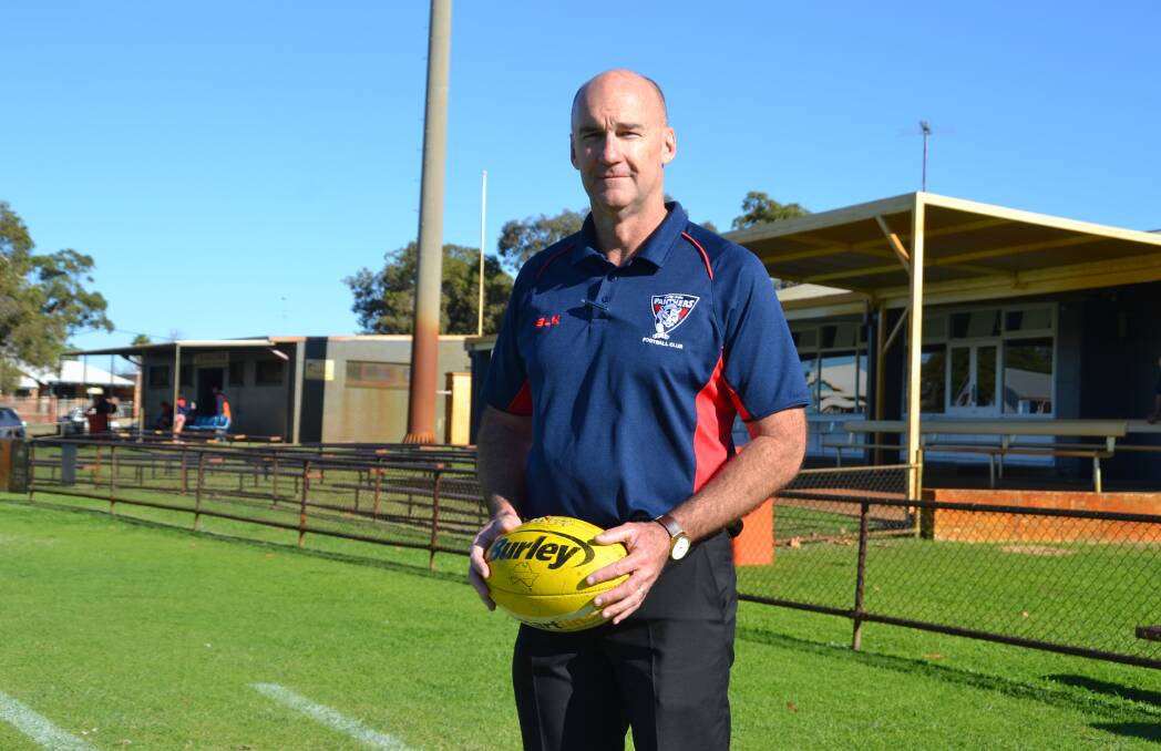New opportunities: Carey Park Football Club president Wayne Stewart is looking forward to seeing a bright future for their football and netball teams. Photos: Thomas Munday. 