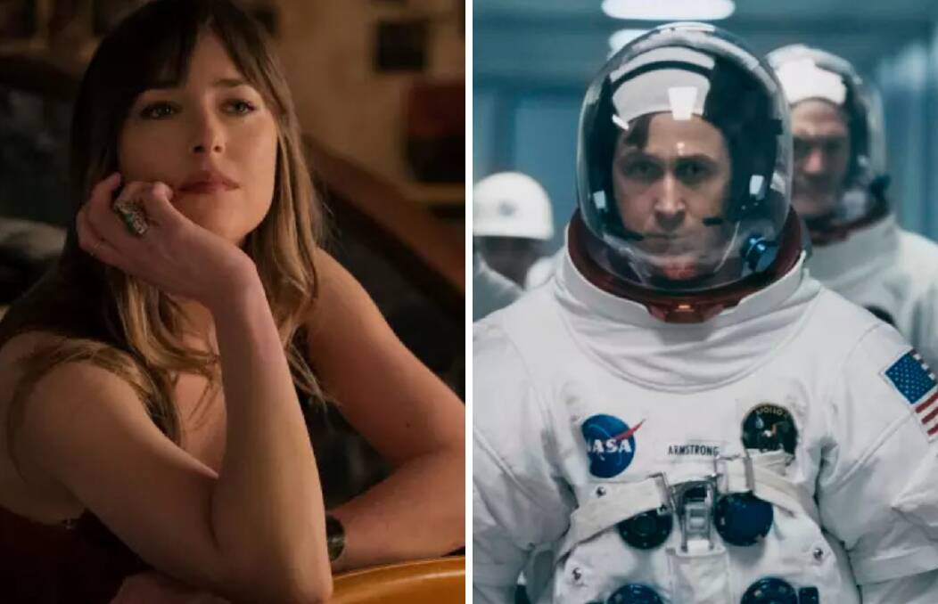 At the box office: Crime-thriller Bad Times at the El Royale and Ryan Gosling-starring biopic/Oscar contender First Man are in cinemas now. Photos: Supplied. 