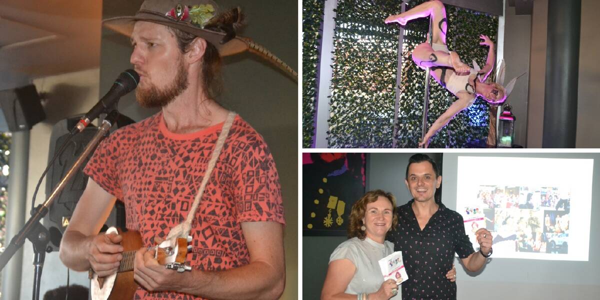 Ready for the show: Bunbury Fringe Festival recently held its official 2018 program launch. The event is set to deliver plenty of comedy, theatre and live music. Photos: Thomas Munday. 
