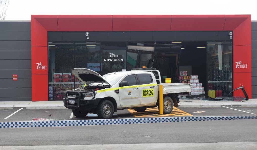 Thieves hit Busselton's Puma service station between August 4 and 6. Photo: Sophie Elliott. 