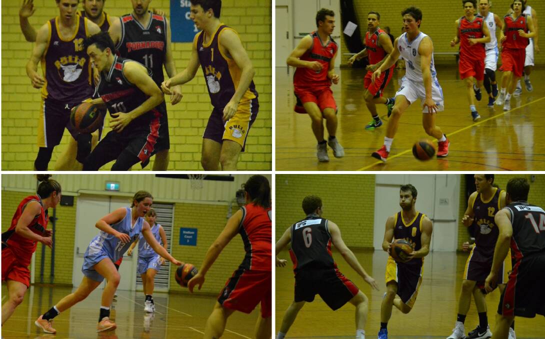 Playing to win: Bunbury's best basketballers hit the court for round four on Friday, November 2. Photo: Thomas Munday. 