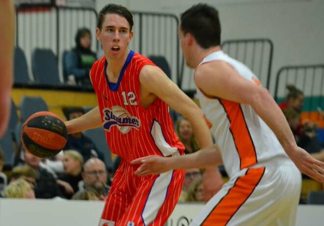 Star in the making: South West basketballer Travis Durnin was awarded 2018 Men's SBL Most Improved Player. Photo: Thomas Munday. 