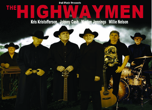On the stage: The Highwaymen Tribute Shot will hit the Bunbury Regional Entertainment Centre on Friday, March 15. Photo: Supplied.