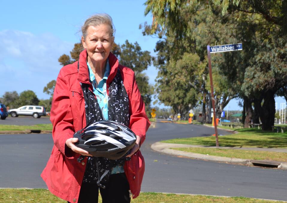 Leading the charge: South Bunbury's Margaret Duce is campaigning for more cycle paths in Hay Park. Photo: Thomas Munday. 