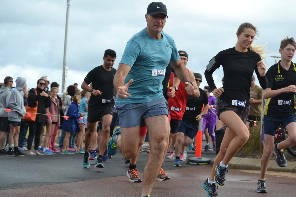On the road: The 42nd Surf to Surf Fun Run will take place on Sunday morning. Photo: Thomas Munday. 