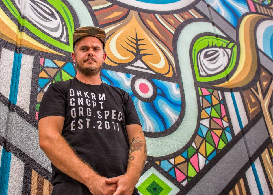 Reaching out: Renowned artist Andrew Frazer will be part of the Bunbury Regional Entertainment Centre's Change Makers initiative. Photo: Ashley Pearce. 