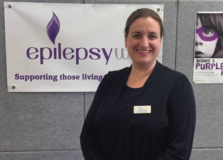Community Coordinator, Lauren Buckels. Lauren is responsible for our epilepsy support group expansion across WA. Photo: Supplied. 