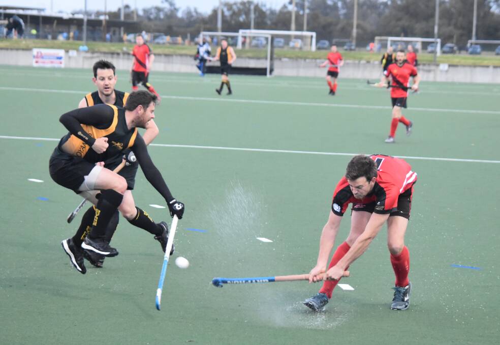 Around the ground: Wests secured a stunning 6-5 win over 2019 premiers Boyanup in yesterday's South West Hockey League - Men's grand final. Photo: Thomas Munday. 