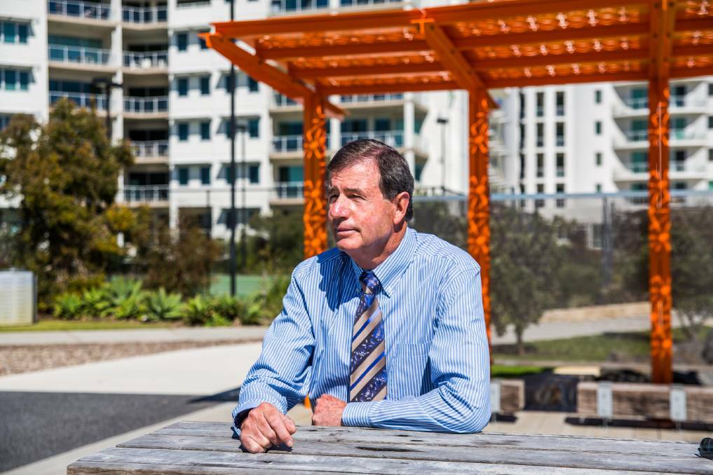 Ready to win: City of Bunbury Mayor Gary Brennan is running again for the position in this year's council elections.