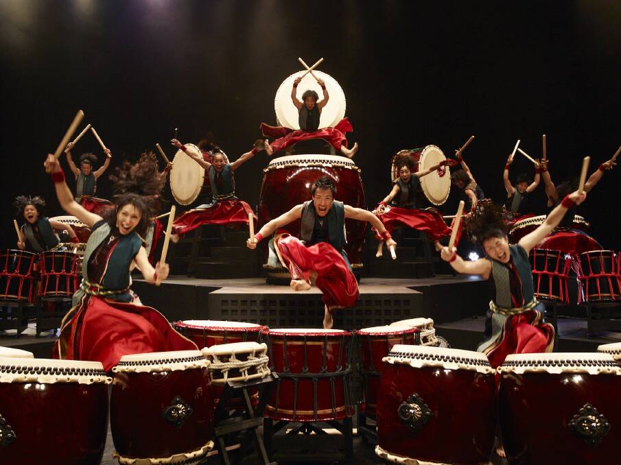 Yamato: The Drummers of Japan will perform at BREC and in Bunbury's CBD this school holidays. 