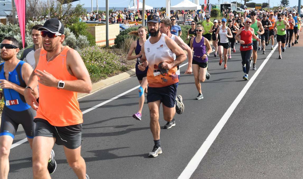 Full steam ahead: Ocean Drive will be inundated with runners competing in the HitFM Surf to Surf Fun Run on October 14. Photo: Andrew Elstermann. 