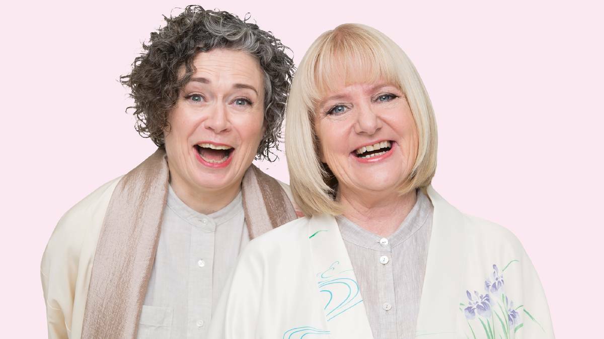 Perfect pair: Judith Lucy and Denise Scott will perform at the Bunbury Regional Entertainment Centre on August 10. Photo: Supplied.