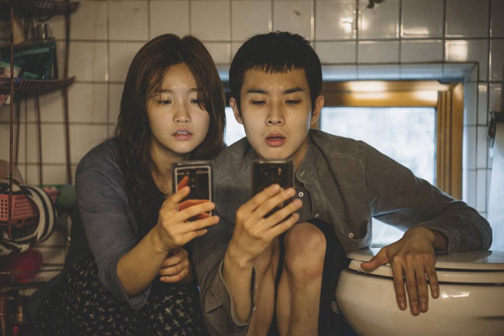 At the movies: Parasite, directed by Bong Joon-ho, is one of 12 films screening as part of this year's BREC International Film Festival. Photo: Supplied. 