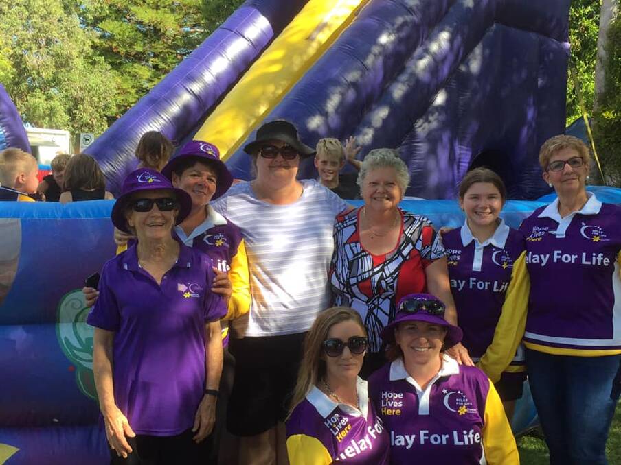 Lending a hand: Happy Lappers are busily preparing for this year's Relay for Life on November 2 and 3. Photo: Supplied.