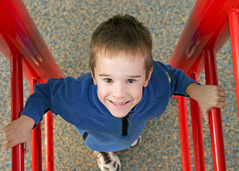 Here are the five excellent exercises for your kids to do on the monkey bars. Picture Shutterstock