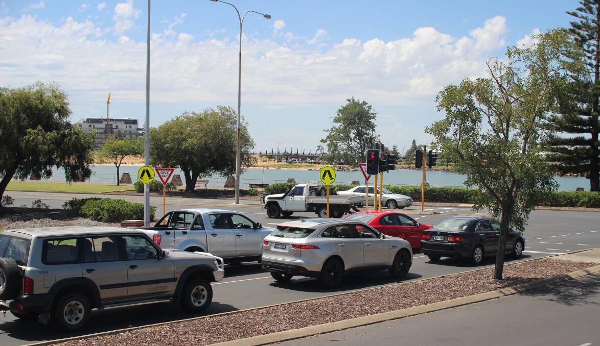 Taking action: The City of Bunbury council is expected to engage traffic engineers to determine the feasibility of narrowing Blair Street. Photo: Jesinta Burton.