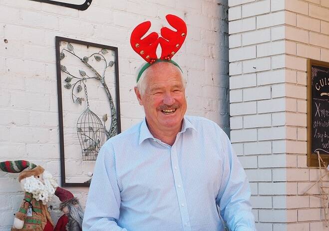 Festive fun: Collie-Preston MLA Mick Murray reflects on 2019 and extends Christmas cheer to the community. Photo: Supplied.
