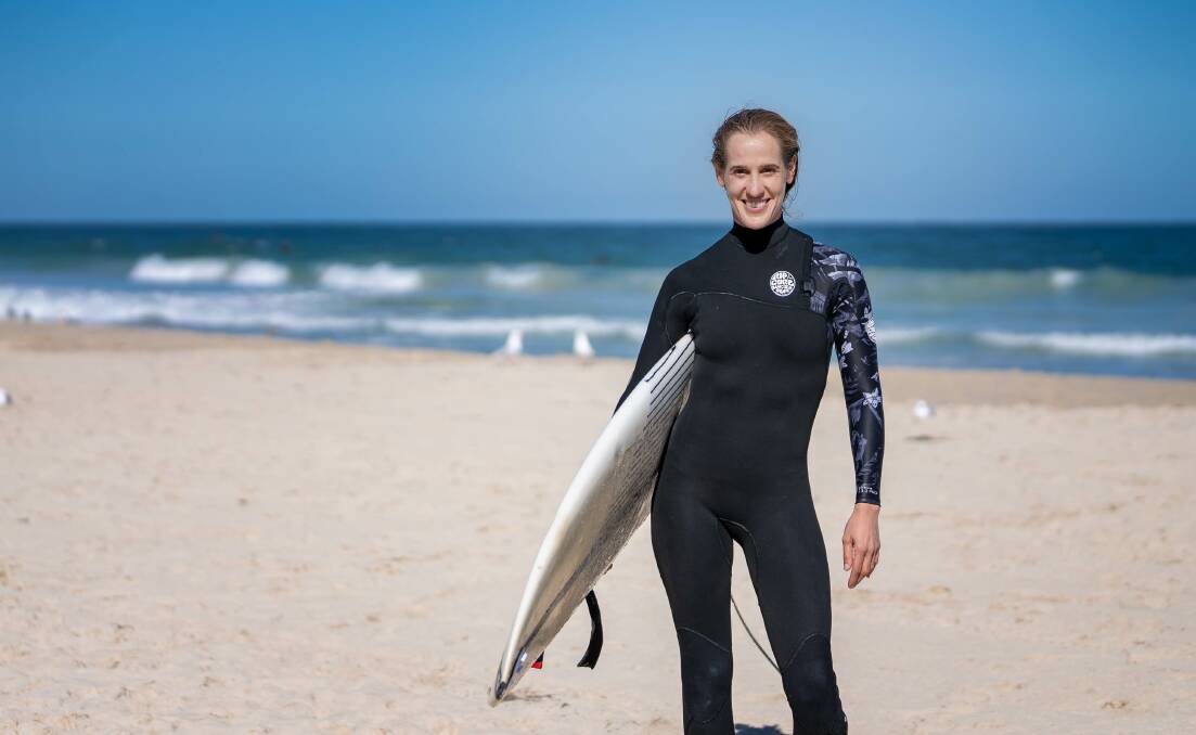 UWA School of Agriculture and Environment adjunct research fellow Dr Ana Manero says economists and coastal planners need to better understand the economic value of surfing. Image supplied.