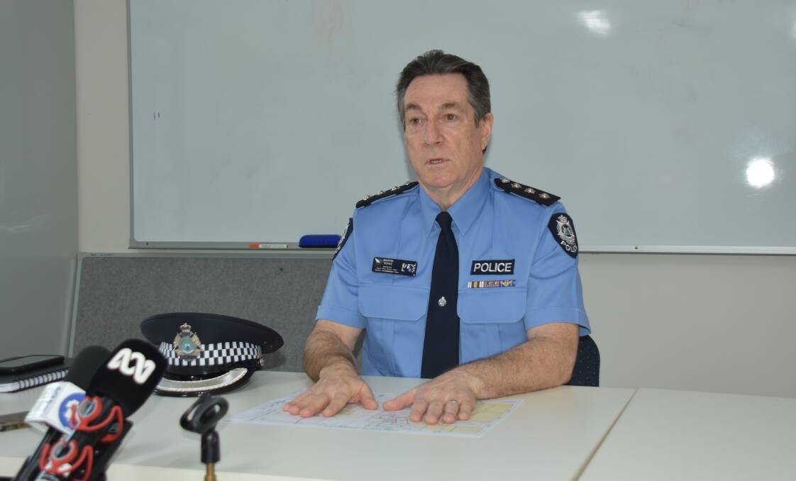 WA Police South West District inspector Martin Voyez held a press conference on Saturday afternoon.