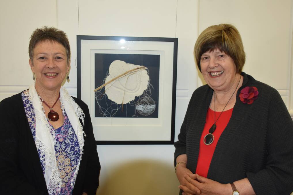 South West artists South West artists Lynne Mitchell and Denise Gillies have an exhibition on at ArtGeo, titled Ground Matters.