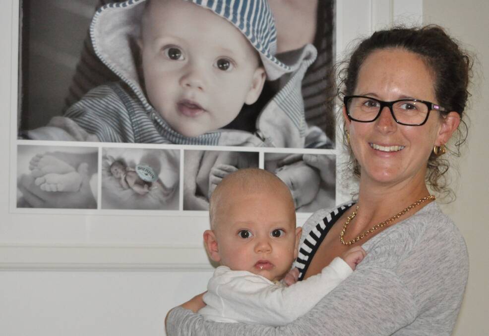 Dream come true: Lara-Jane's determination to become a mother helped her overcome an eating disorder that threatened her life. Photo: Kate Hedley.