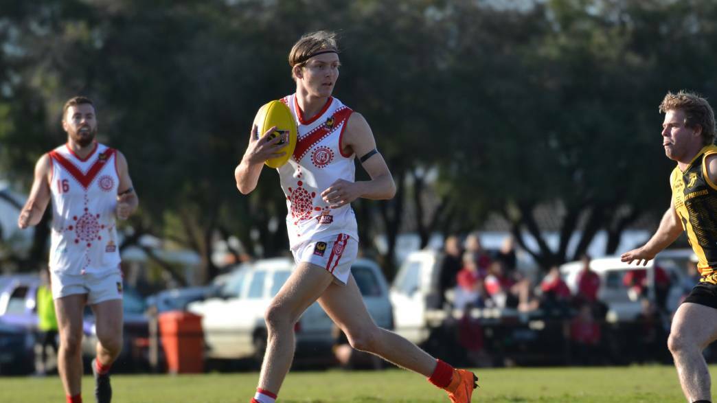 South Bunbury will meet the Eaton Boomers in the round's only game that pits two top five teams against one another. Photo: Thomas Munday.