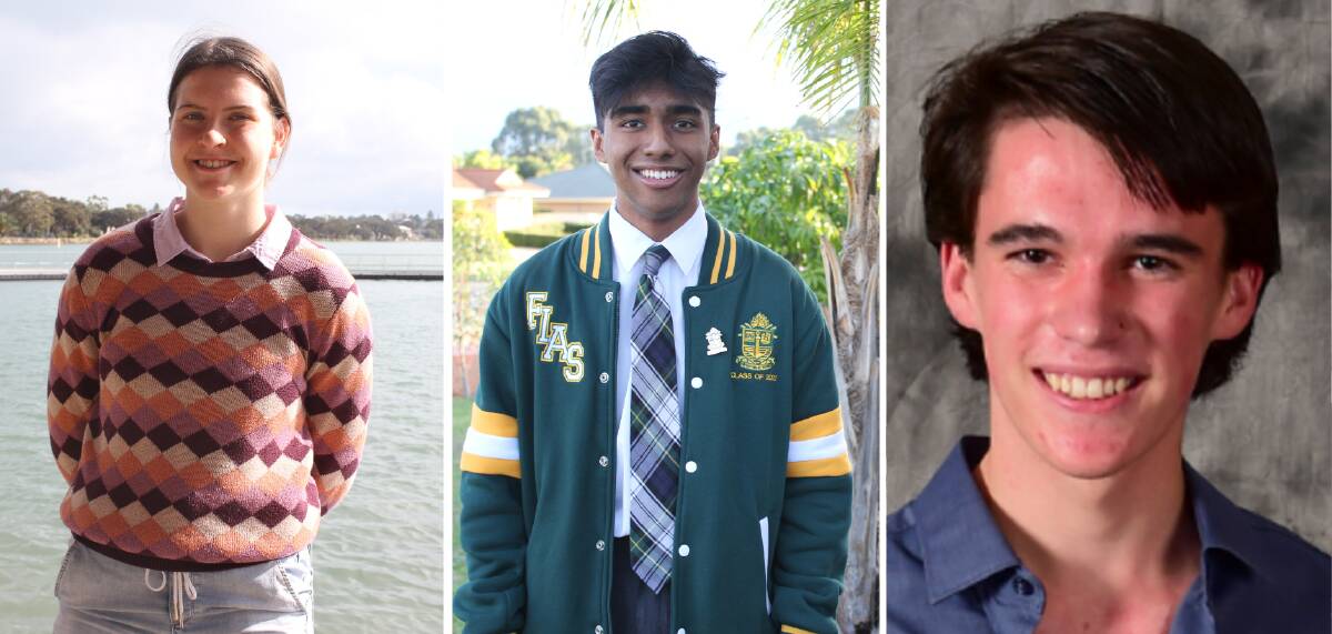 Hannah Inwood, Joshoa Zilani, and Riley Hearne are looking forward to making a change as members of the YMCA Youth Parliament WA. Pictures: Claire Sadler, Supplied.