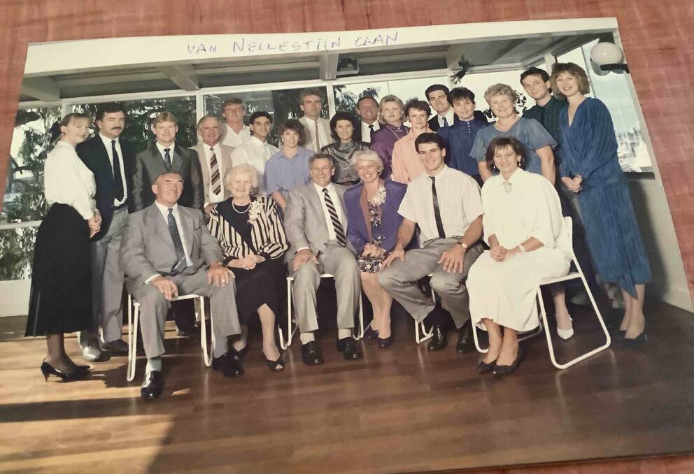 An old photo of the Van Neilestijn clan. Picture: Supplied.