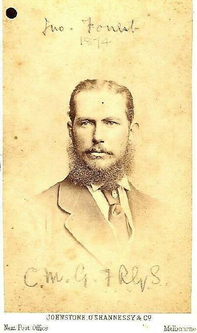 The history of Bunbury's colonial boy - John Forrest. Image supplied by the Bunbury Historical Society. 