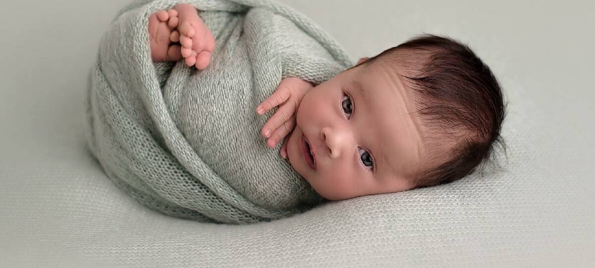 Kobe Collard was born on July 28, 2018. Image by Light the Love Photography.  
