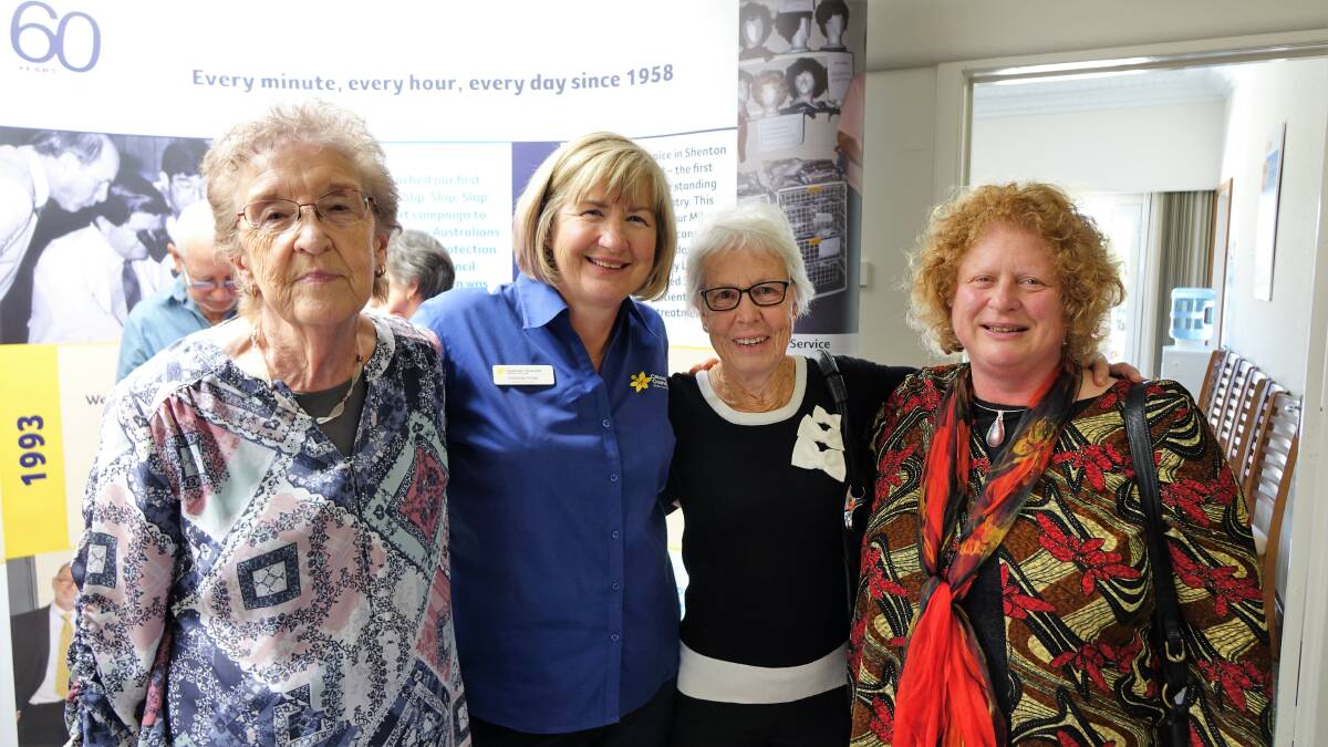 Val Tuffin, Yvonne Innes, Lynne King and Lesley Jackes.  