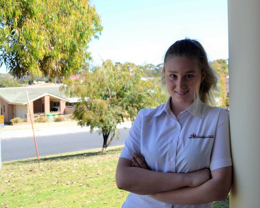 To grow in self-confidence and have a go when opportunities are presented. Tarni Fortune, 16. 