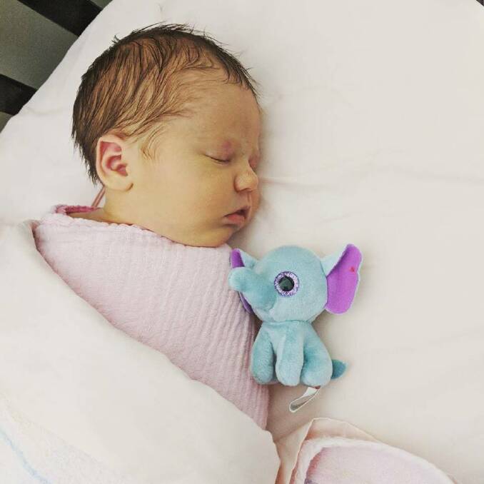 Parents Verleesha and Jonathon Booth together with their daughters Crystal and Roseanne welcomed Alexxia Jay on January 22, 2018 at 1.49pm.