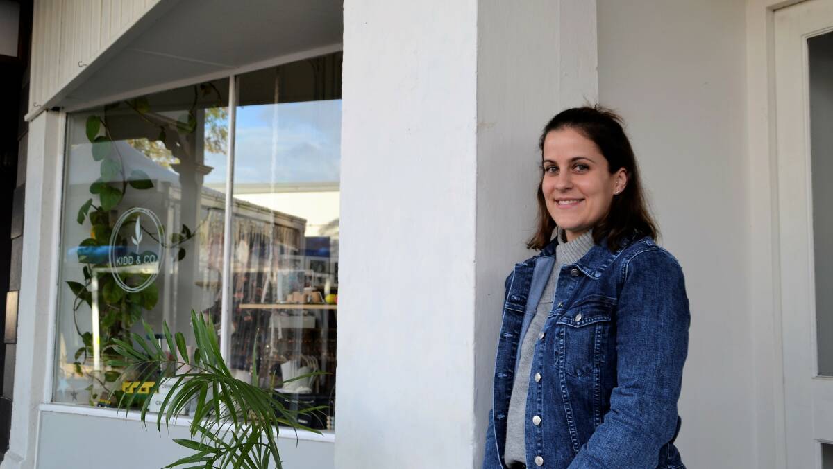 Shopfront success: Baby and children's store Kidd and Co owner Alison Filinski is proving businesses can thrive in Bunbury's CDB and is getting ready to expand. 