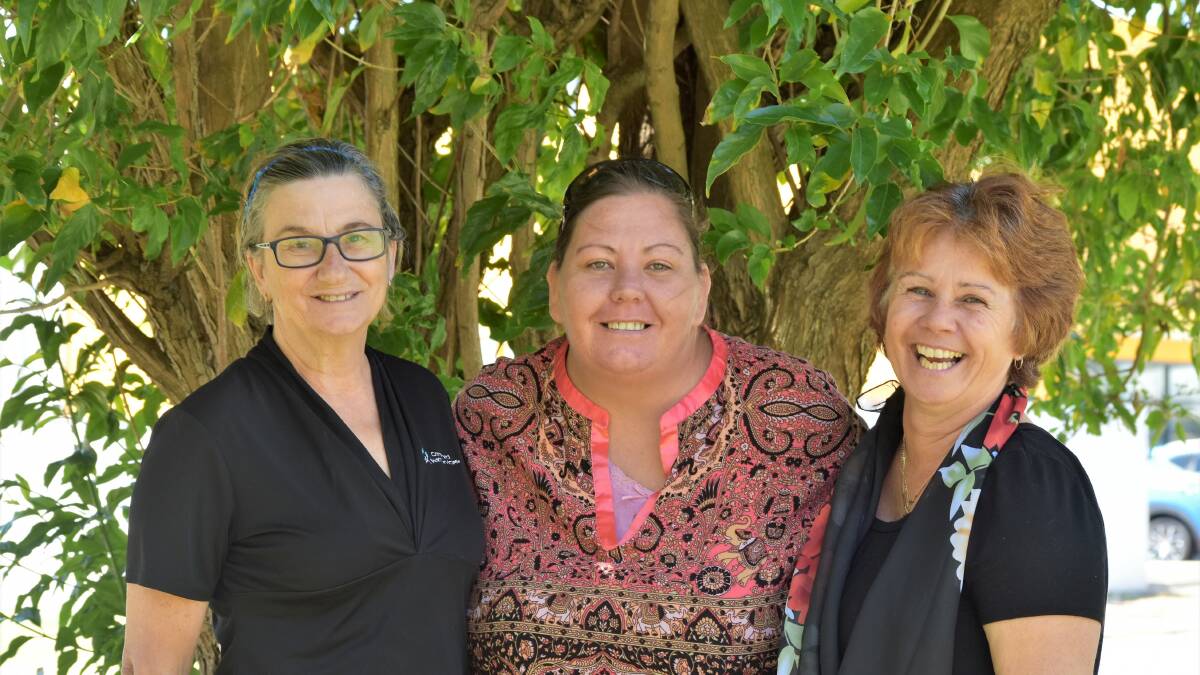 Carer Advisory Group member Karen Williams, Consumer Advisory group chair Katrina Williams and Carers Advisory group chair Maria Radosavljevic are looking forward to facilitating positive discussions around carers. 