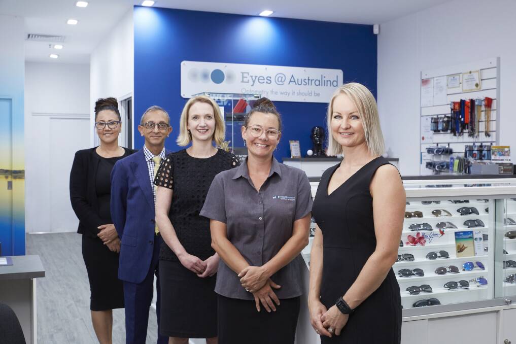 The team at Eyes @ Australind are urging the community to look after their eyes and have them tested during Macular Awareness month. 