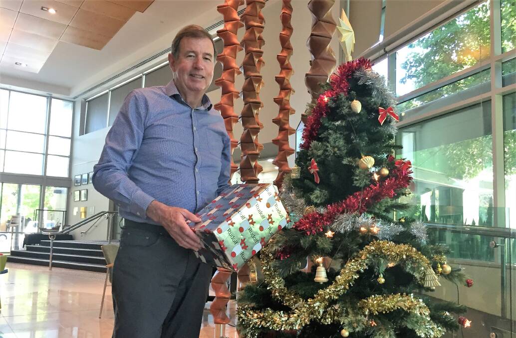 Reconnect with loved ones: City of Bunbury Mayor Gary Brennan is looking forward to the first night of the Dunstan Street Christmas Lights. Photo: Thomas Munday. 